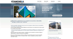 Desktop Screenshot of etanchisol.fr